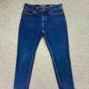 Banana Republic Men's Straight Jeans - Dark Blue